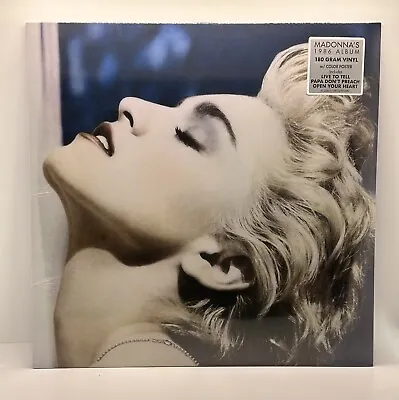 “Madonna” “True Blue” 2020 180g Vinyl With Color Poster NEW/SEALED • $45