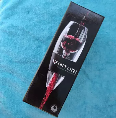 VINTURI Red Wine Aerator Pourer Decanter With Stand Pre-owned • $24