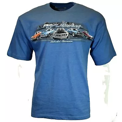 Mens Tee T Shirt Size Medium- Ford Mustang Logo American Muscle Cars Racing NEW • $12.99