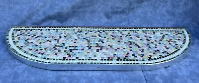 Vintage MCM Tile Mosaic Art Sculpture Table Top Mid Century Modern Colorful • $149.99