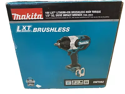 Makita XWT08Z 18V LXT Lithium-Ion 0.5 Inch Cordless Impact Wrench (Tool Only) • $289