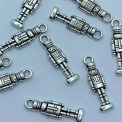 £2.59 • Buy Tibetan Silver Charms Nutcracker Soldier Christmas 27mm X 7mm 10pcs X17