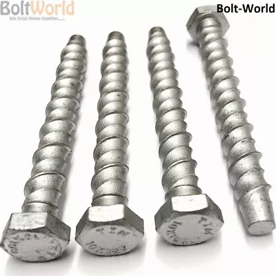 £520.63 • Buy M6 M8 M10 M12 M16 Hex Head Multi Fix Thunder Concrete Bolts Screw Anchor Fixings