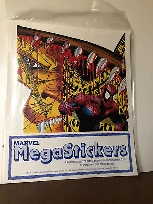 Marvel Meg Stickers Set Of 4 McFarlane Spiderman Covers Sealed Mint • $9.99