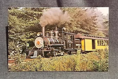 LMH Postcard EDAVILLE Railroad 2-4-4RT Forney 2' Steam Loco ERR #7 Cranberry Bog • $2.99