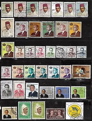 Lot S6800   4 Pages   Maroc  All Different Stamps • $6.99