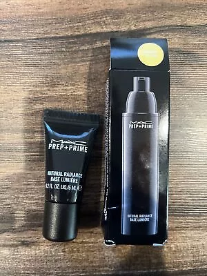 M·A·C Prep + Prime Natural Radiance Base RADIANT YELLOW 0.2 Fl Oz / 6mL ℮ NIB • $9.95