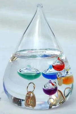 Large Free Standing Tear Drop Galileo Thermometer • £27.50