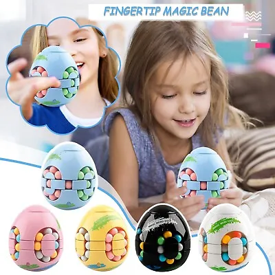 $15.61 • Buy Stress Relief Toys For Kids And Adults Spin Magic Bean Fingertip Toys For Fun ❤