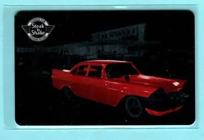 STEAK 'N SHAKE Classic Red Car At Drive-In 2014 Gift Card ( $0 )  • $2.50