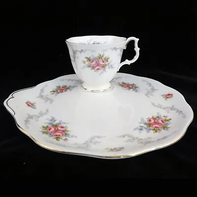 £69.36 • Buy TRANQUILITY HOSTESS TRAY WITH TEA CUP 8.75  Made In England NEW NEVER USED