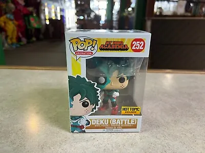 Funko POP! Anime My Hero Academia Deku Battle Hot Topic 252 • $5.50