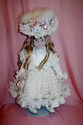 Original Pat Thompson   Vlasta Doll   Bettina  - 26  Tall (hand Painted - Cloth) • $300