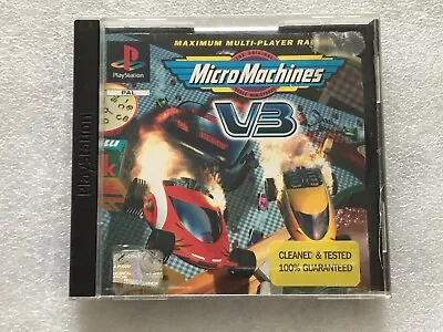 Micro Machines V3 - Sony PlayStation 1 / PS1 - PAL • £8.99