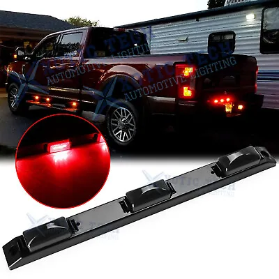 17  Smoked Black LED Rear Truck Bed Mounted Center Tailgate Running Light Bar 1x • $21.97