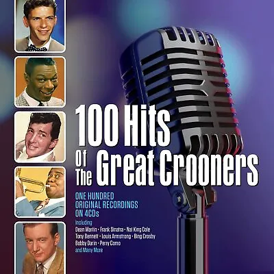 £9.99 • Buy 100 Hits Of The Great Crooners 4 CD Bing Crosby Vic Damone Dean Martin