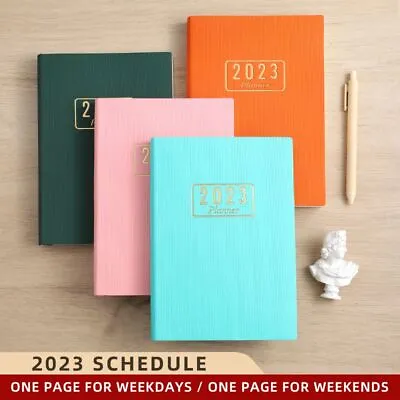 $19.86 • Buy 2023 Creativity Office 365 Days Schedule Book Notebook Calendar Diary Planner