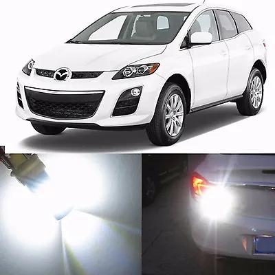 Alla Lighting Back-Up Reverse Light T20 White LED Bulb For 07~12 Mazda CX-7 CX-9 • $19.98