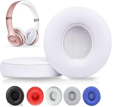 Replacement Ear Pads Cushions For Dr. Dre Beats Solo 2.0 & Solo 3.0 Wireless • £4.99