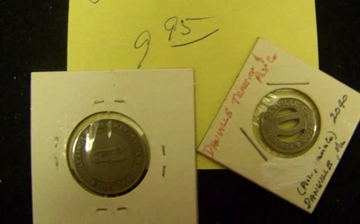 $6.46 • Buy Transit Tokens - Lot Of 4 - Lexington, KY, New York, NY,  Danville, VA,  Plus 1