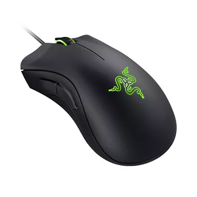 Razer Death Adder Essential Wired Gaming Mouse 6400DPI Optical Ergonomic Mice AU • $38.96