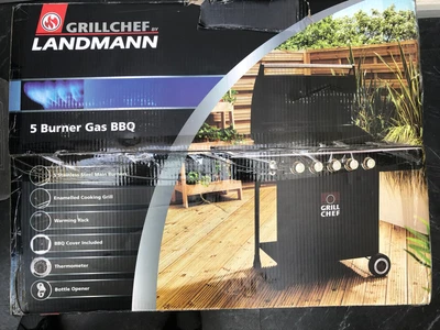 £325 • Buy Landmann 5 Burner Gas BBQ Grill