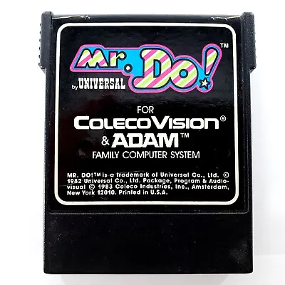 Mr. Do! (ColecoVision & Adam Family Computer) Cartridge Only Tested & Works • $13