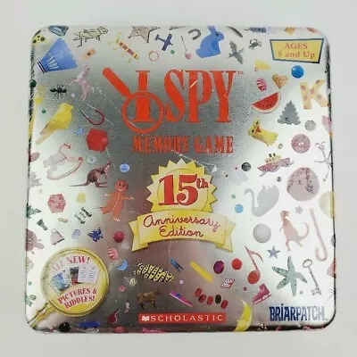BriarPatch I SPY Memory Game 15th Anniversary Edition Collector Tin -New Sealed • $19.97