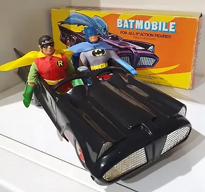 Mego Vintage Batmobile MIB With Batman And Robin Excellent! • $695