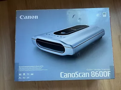 Canon CanoScan 8600F Color Image Scanner (1307B002) 35MM & MEDIUM FORMAT - NEW! • $144.99