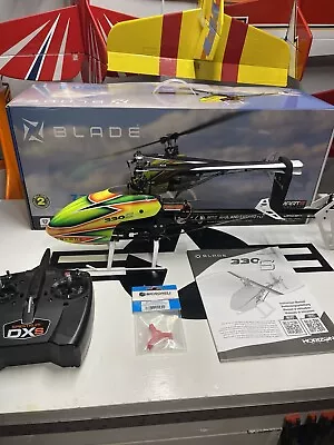 Blade 330 S Rtf With Remote And Lots Of New Parts Blh590001 Flybarless Heli • $192.50