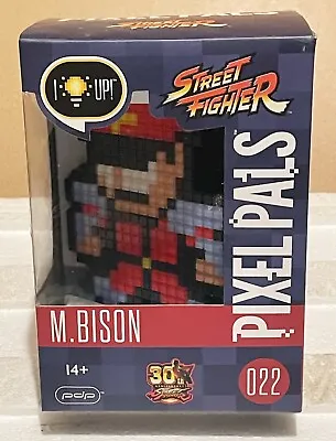 Pixel Pals Street Fighter M. Bison New Unopened 022 Light Up Figure Collectable • $45