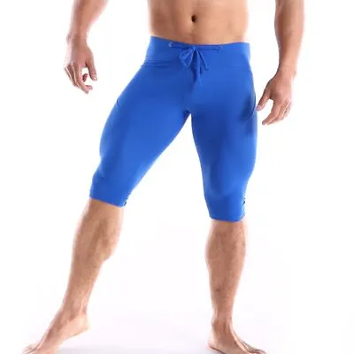 Men's Underwear Sports Legging Gym Shorts Soccer Jogging Compression Tight • $14.89