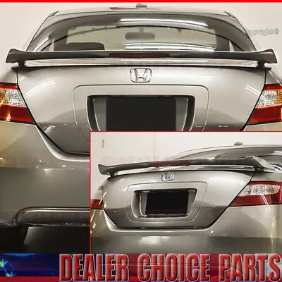 2006-08 2009 2010 2011 Honda Civic Si Coupe 2 Leg Style Spoiler W/L UNPAINTED • $84.95