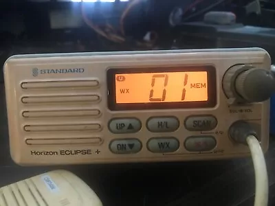 Marine Boat Radio VHF FM Standard Horizon Eclipse + NOAA Weather Channels ? • $48.98