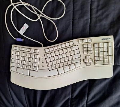 Microsoft Natural Keyboard Elite PS/2 Model # KU-0045 Not Sure If Working • $0.99