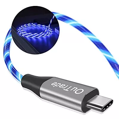USB Type C Cable 3A LED Light Up Fast Charge Cord Compatible With Samsung Ga... • $20.76