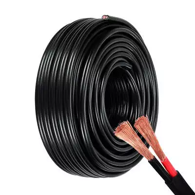 Giantz 8B&S 30M Twin Core Wire Electrical Cable Extension Car 450V 2 Sheath • $168.54