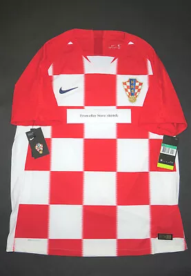 New Nike 2018-2019 World Cup Croatia Authentic Vaporknit Home Jersey Kit Shirt • $999.99