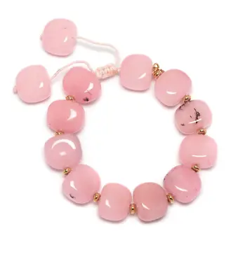 Lola Rose Abelina Bracelet Candy Pink Quartzite Semi Precious Stone Rrp $61 • £34