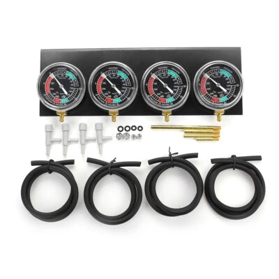 $35.45 • Buy 4 Pcs Motorcycle Carb Carburetor Fuel Vacuum Gauge Balancer Synchronizer Tool US