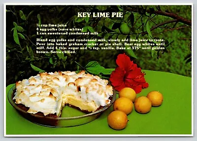 Postcard Florida Key Lime Pie Cooking Baking Food • $4.99