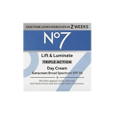 No7 Lift & Luminate Triple Action SPF 15 Day Cream - 50ml • £17.89