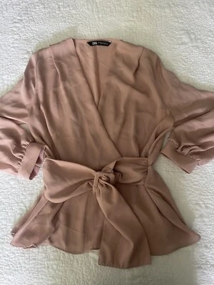$9.99 • Buy Zara Women’s Size XS  Wrap Top