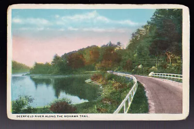 NEW YORK NY Mohawk Trail Deerfield River Vintage Postcard • $2.49