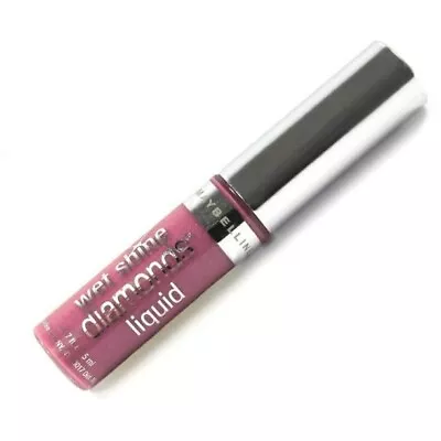 Maybelline Wet Shine Diamonds Liquid Lip Gloss #40 LUMINOUS LILAC 'RARE' • $14.98