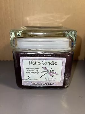 Village Candle Premium The Patio Candle Lavender And Herbs • $12