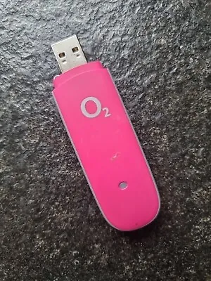 O2 HUWAWEI E1752CU Mobile Broadband Internet USB STICK Pink Laptop Dongle • £7.98