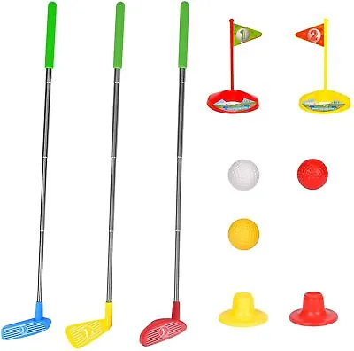$19.85 • Buy Golf Play Set Mini Golf Club Set Retractable Early Educational Outdoor Kids Toy 