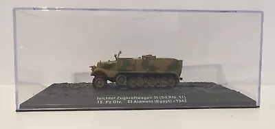 £25 • Buy Deagostini 1/72 Leichter Zugkraftwagen 3t Sd.kfz.11 Egypt 1942 Ww2 Tank German